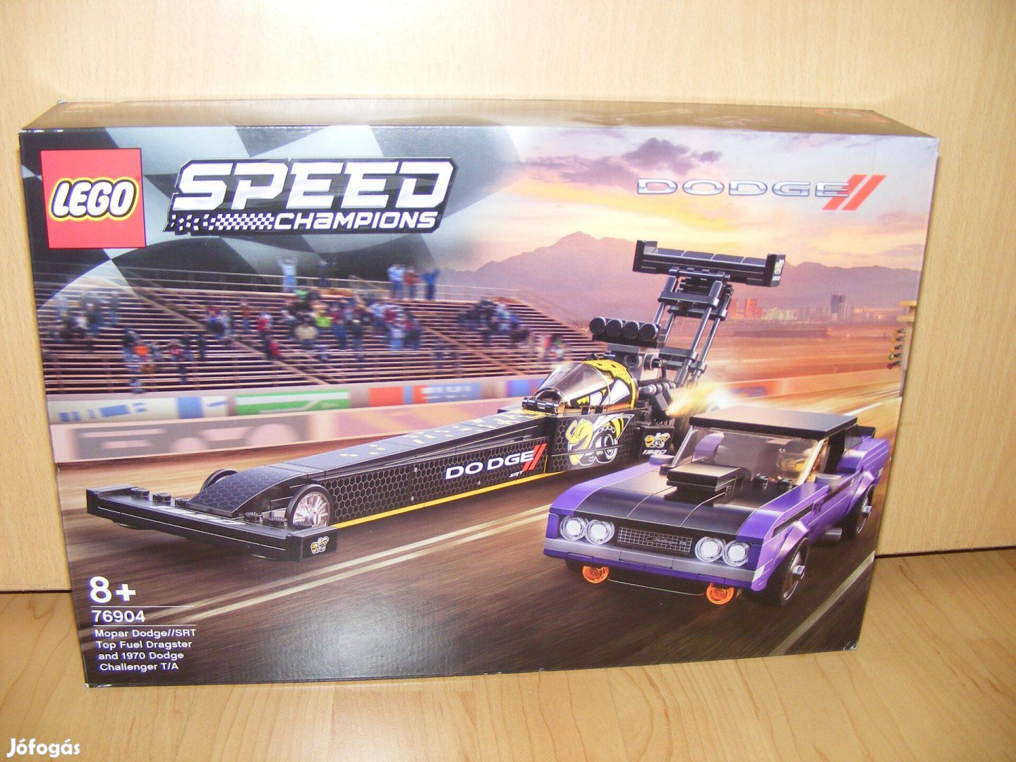 Lego Speed Champions 76904 Mopar Dodge 1970 Challenger Új BP!