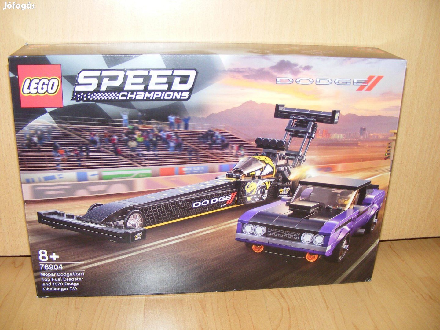 Lego Speed Champions 76904 Mopar Dodge 1970 Challenger Új BP!