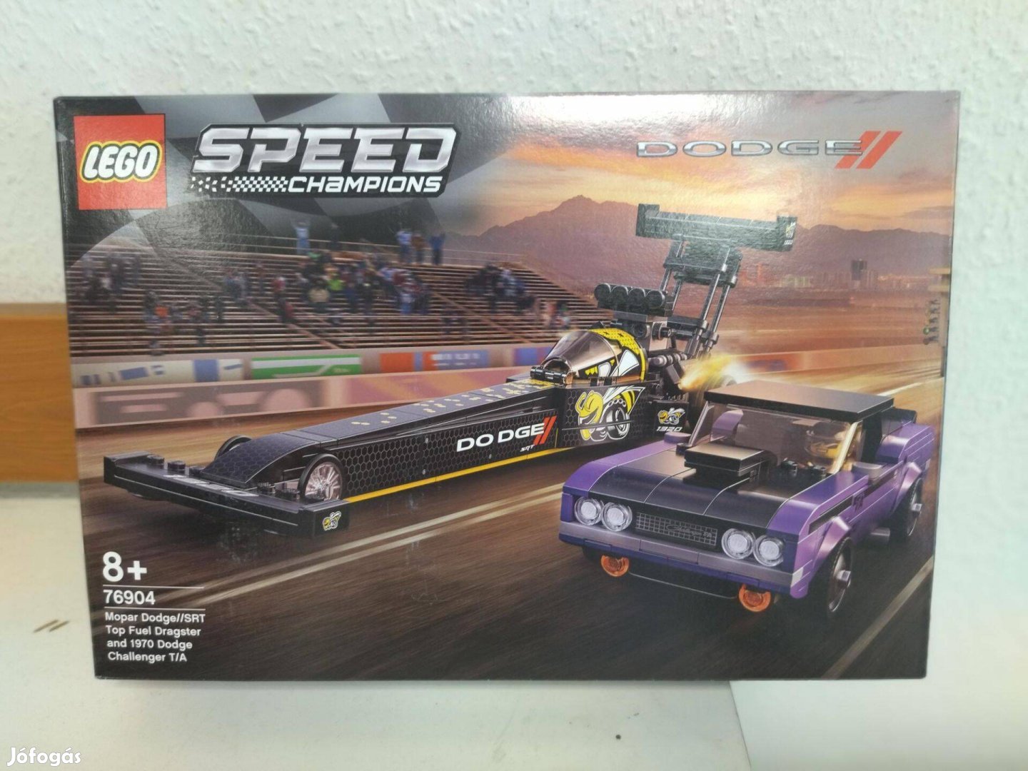 Lego Speed Champions 76904 Mopar Dodge/SRT Dragster és 1970 Dodge új