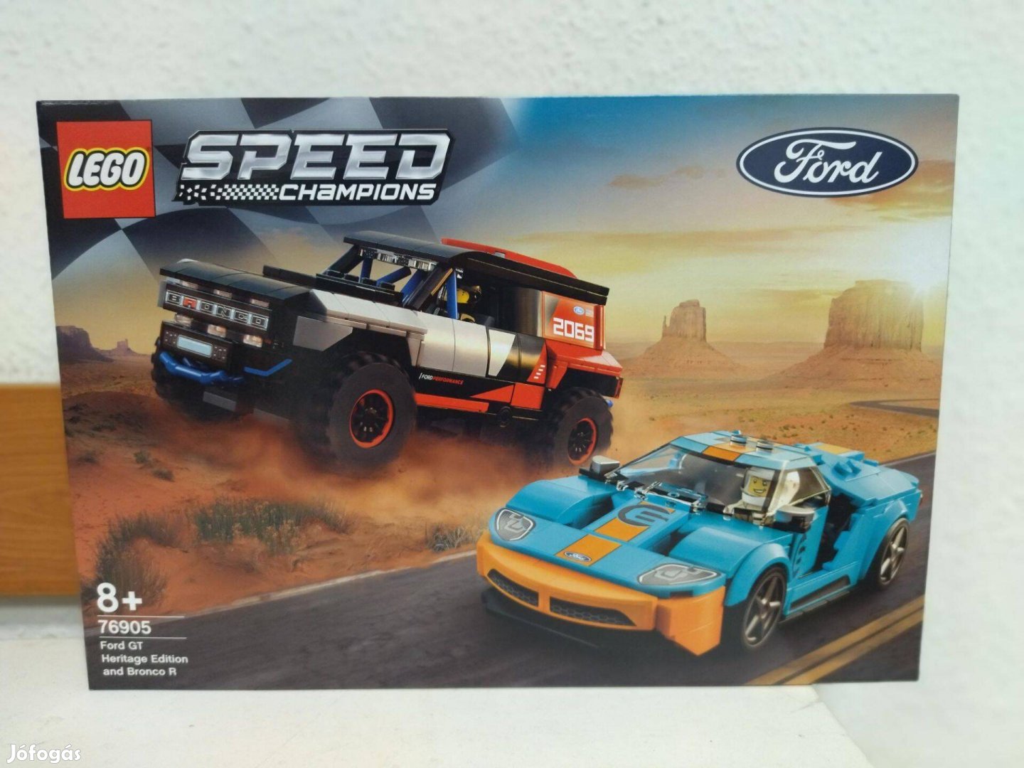 Lego Speed Champions 76905 Ford GT Heritage Edition és Bronco R új