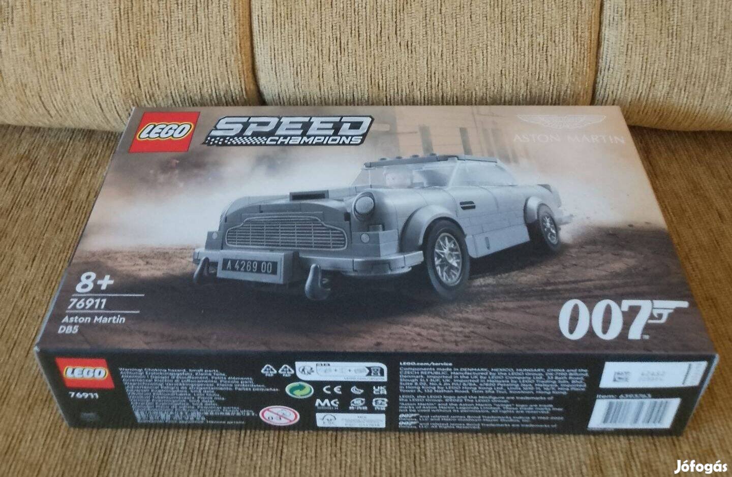 Lego Speed Champions (76911) Aston Martin DB5 új, bontatlan