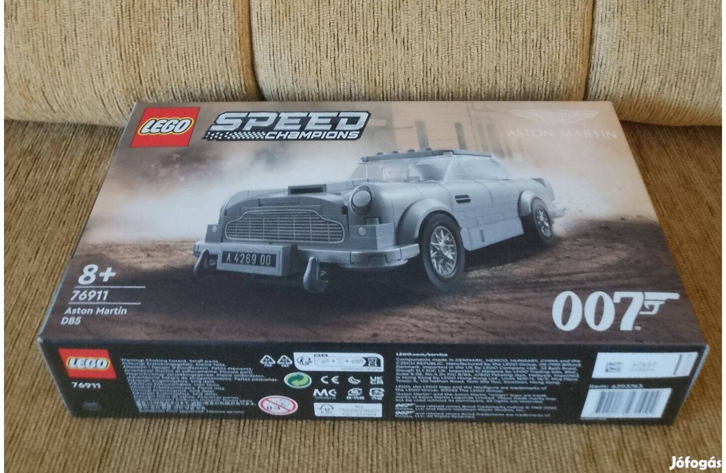 Lego Speed Champions (76911) Aston Martin DB5 új, bontatlan