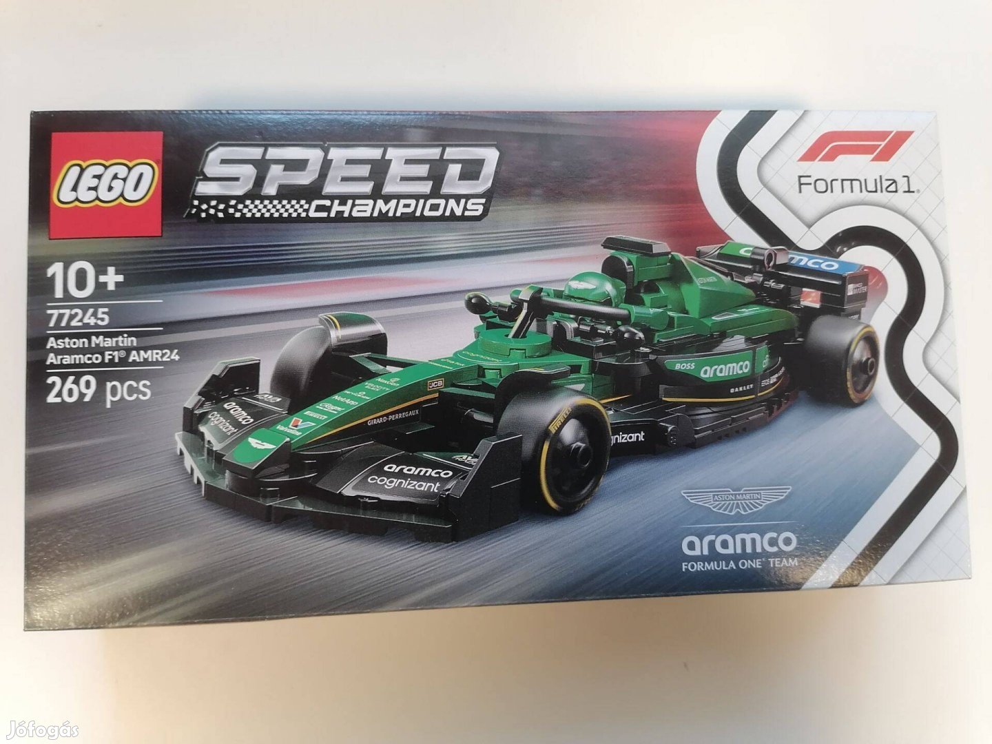 Lego Speed Champions - Aston Martin Aramco F1 AMR24 versenyautó 77245