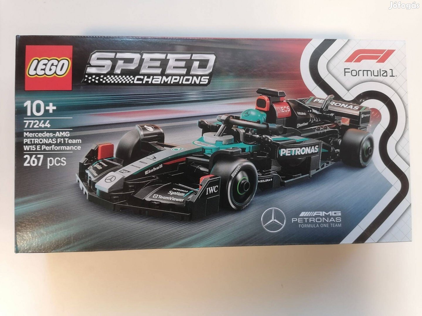 Lego Speed Champions - Mercedes-AMG F1 W15 versenyautó 77244
