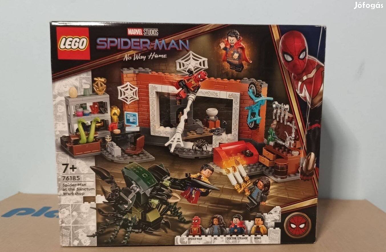 Lego Spiderman 76185 Pókember Sanctum A Műhelynél Új