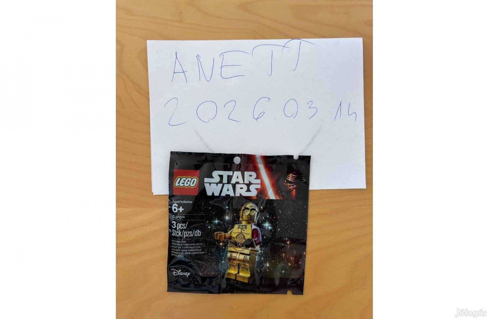 Lego Star Wars 3CPO Bontatlan Polybag