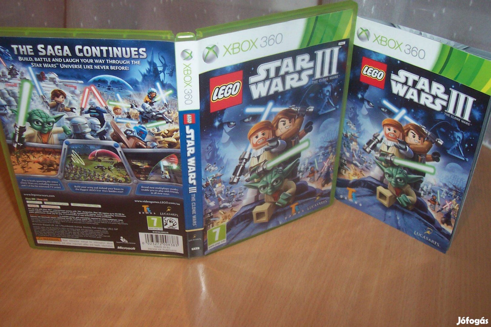 Lego Star Wars 3 - The Clone Wars - xbox360/ONE eredeti játéklemez