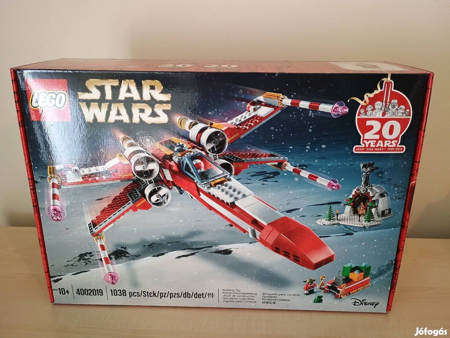 Lego Star Wars 4002019 Karácsonyi X-Wing Új, bontatlan 