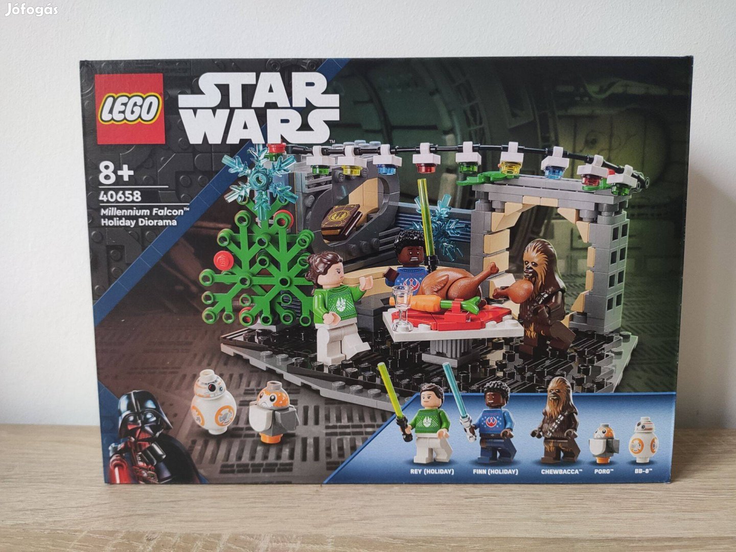 Lego Star Wars 40658 Millenium Falcon Christmas dioráma Bontatlan