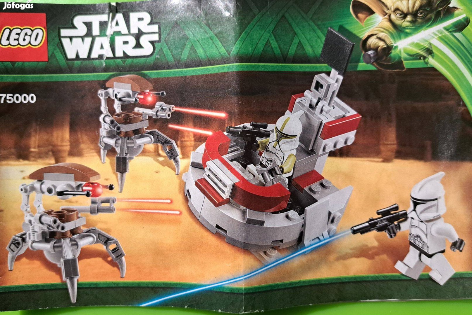 Lego Star Wars 75000 Klón gyalogosok és droid lépegetők