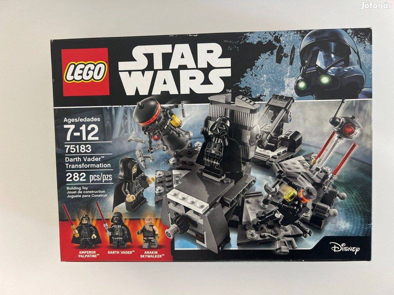 Lego Star Wars 75183 Darth Vader Átalakulása Új BP!