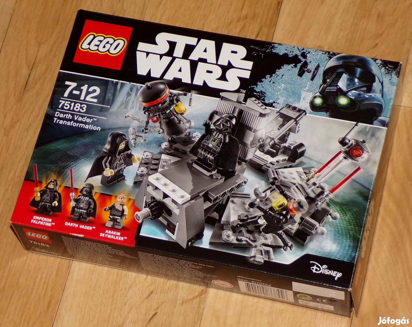 Lego Star Wars 75183 Darth Vader Transformation készlet