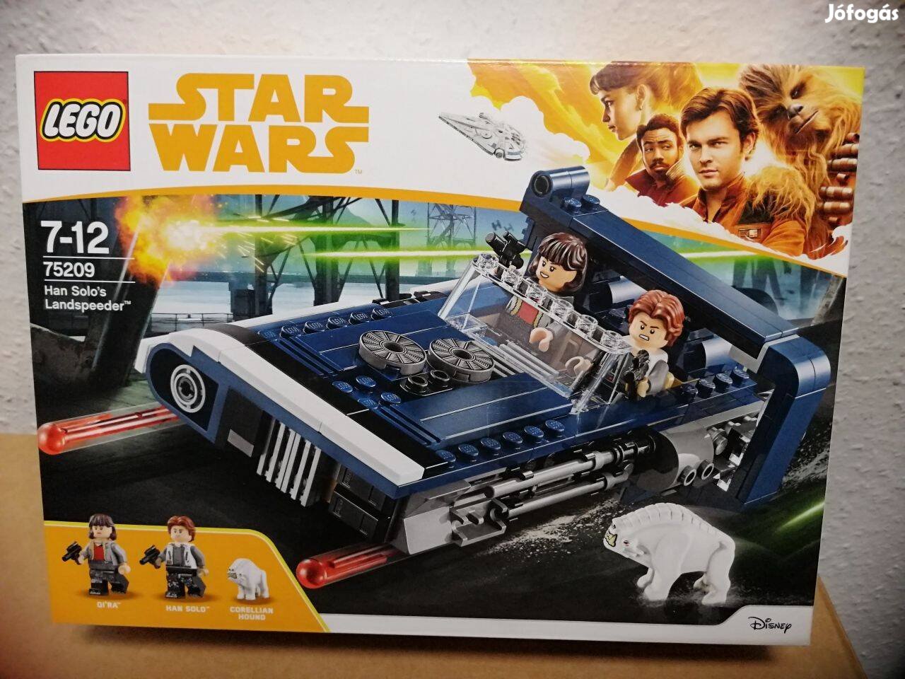 Lego Star Wars 75209 Han Solo terepsiklója új, bontatlan