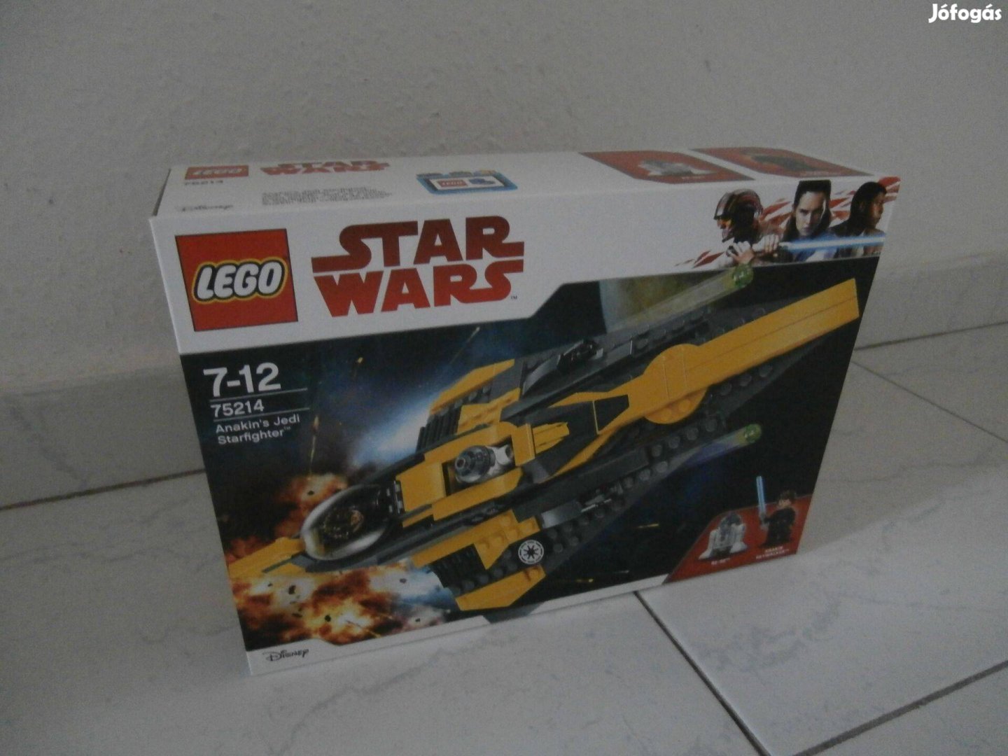 Lego Star Wars 75214 Anakin Jedi csillagvadásza bontatlan