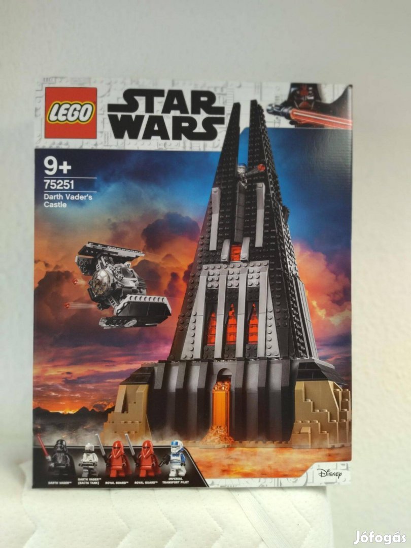 Lego Star Wars 75251 Darth Vader kastélya új, bontatlan