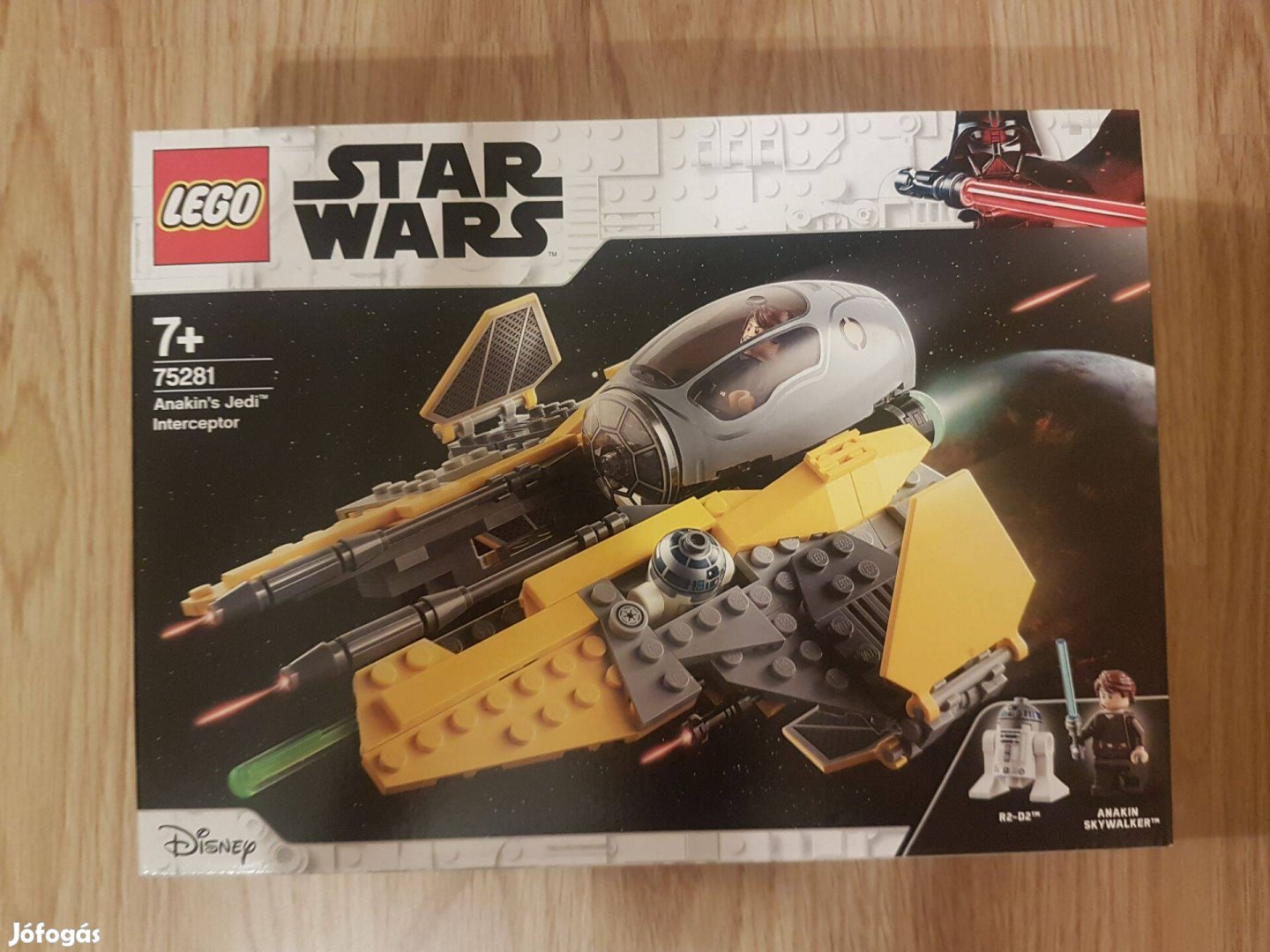 Lego Star Wars 75281 Anakin's Jedi Interceptor vadászgépe bontatlan