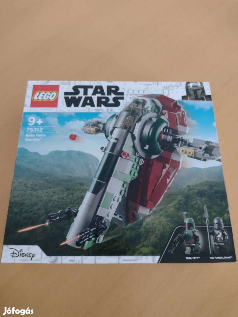 Lego Star Wars 75312 Boba Fett Csillaghajója.