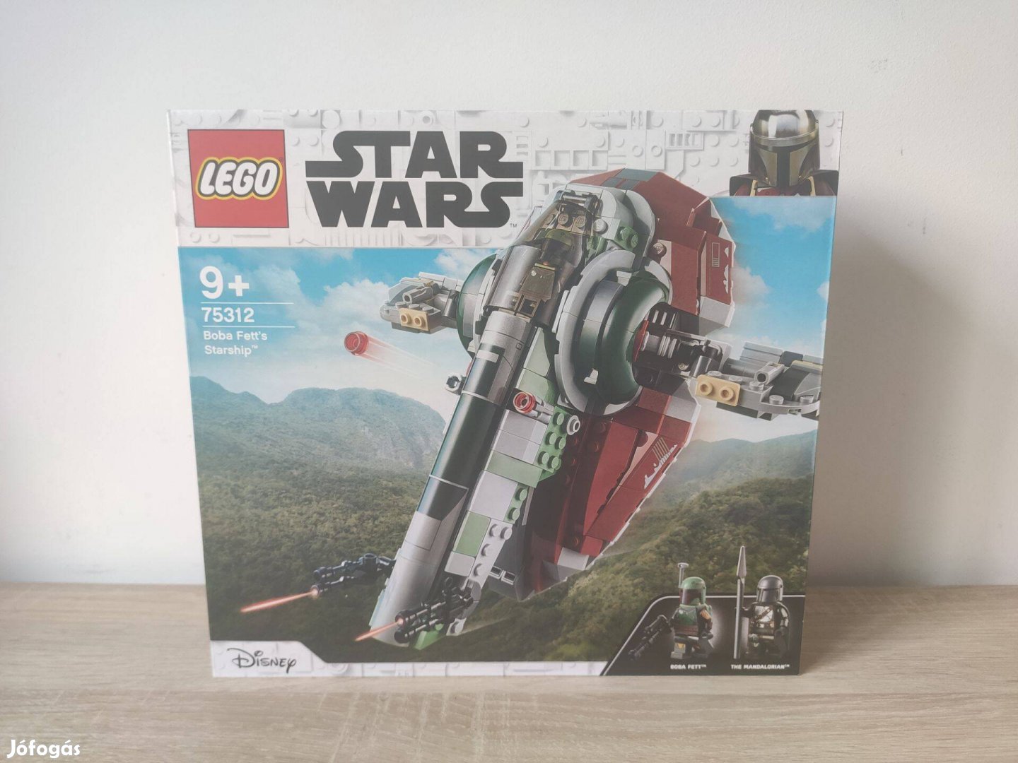 Lego Star Wars 75312 Boba Fett Slave I. Starfighter Bontatlan