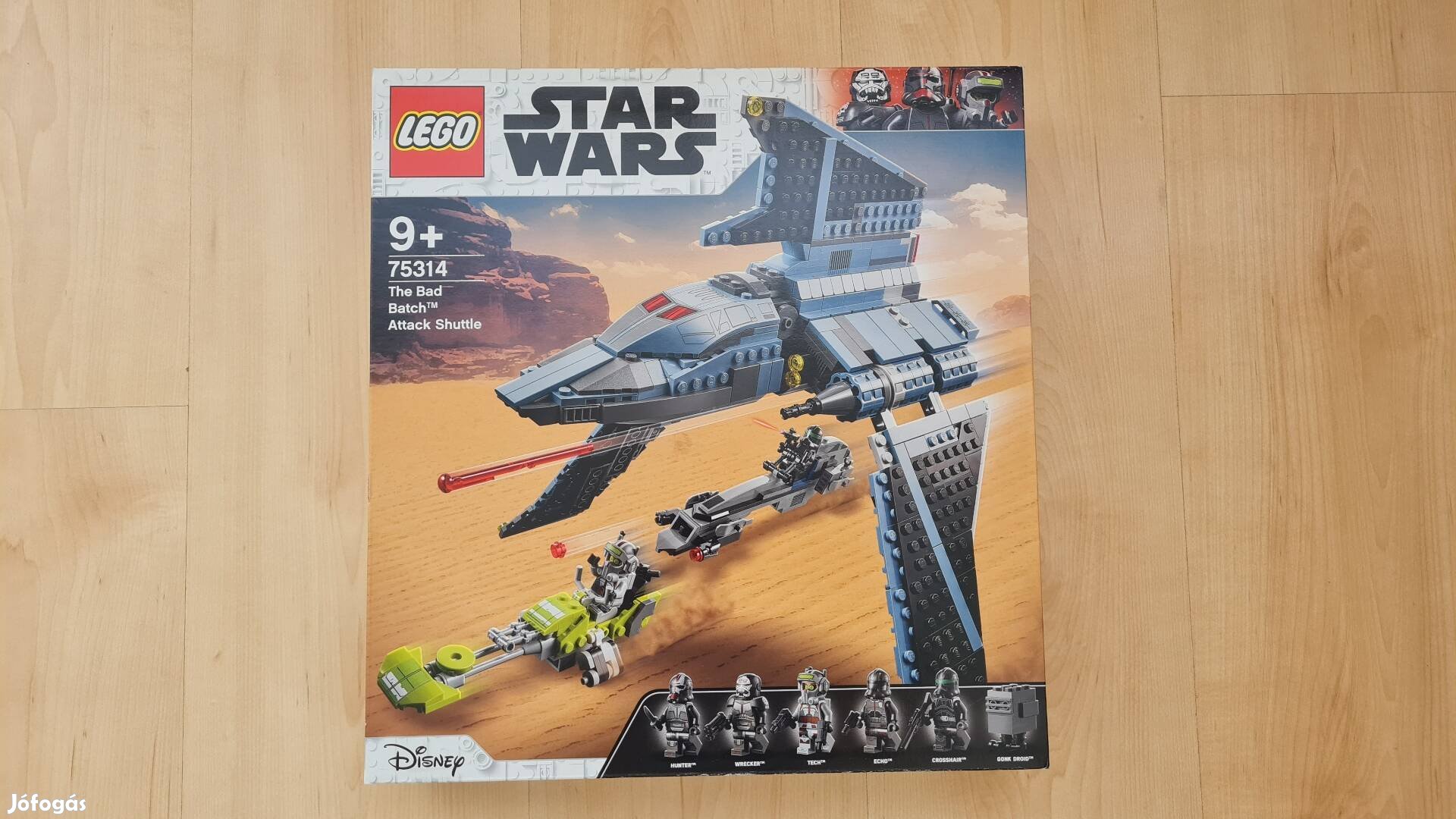 Lego Star Wars 75314, Bad batch, új, bontatlan 