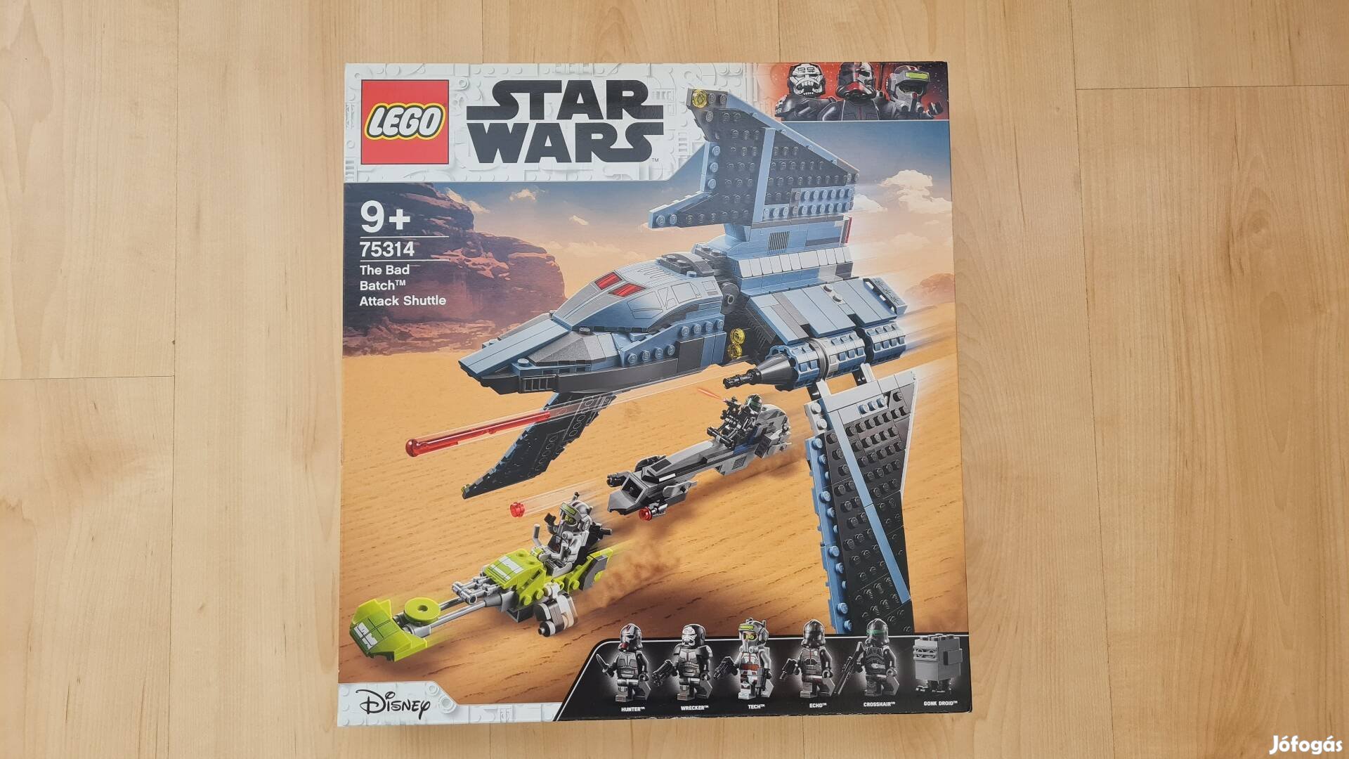 Lego Star Wars 75314, Bad batch, új, bontatlan 