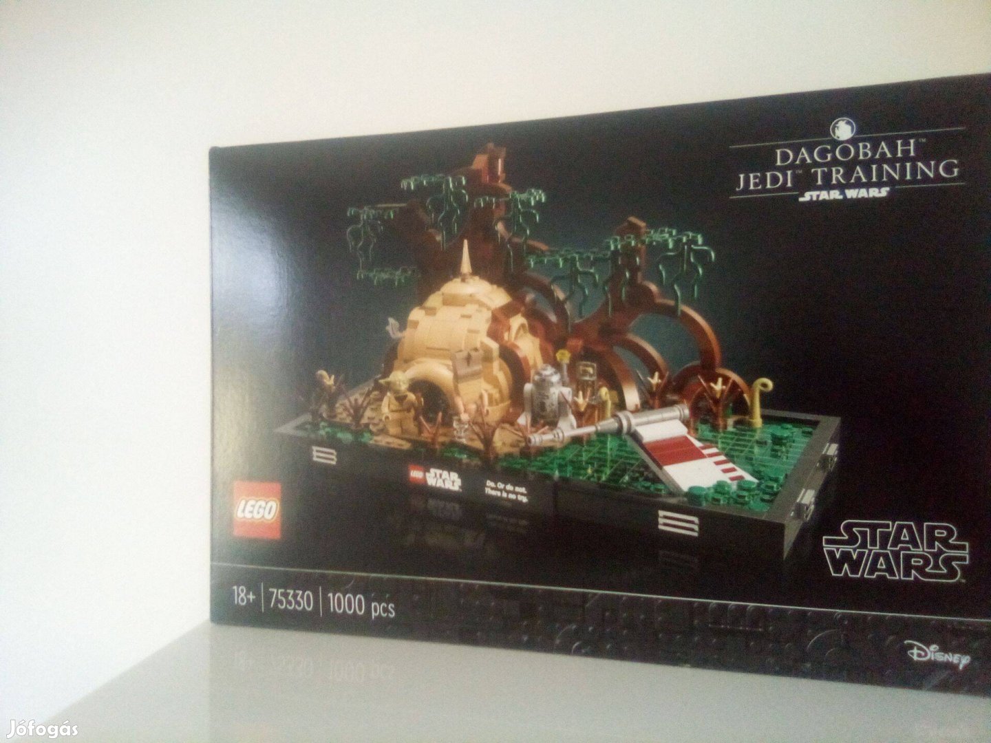 Lego Star Wars 75330 Jedi kiképzés a Dagobah bolygón dioráma