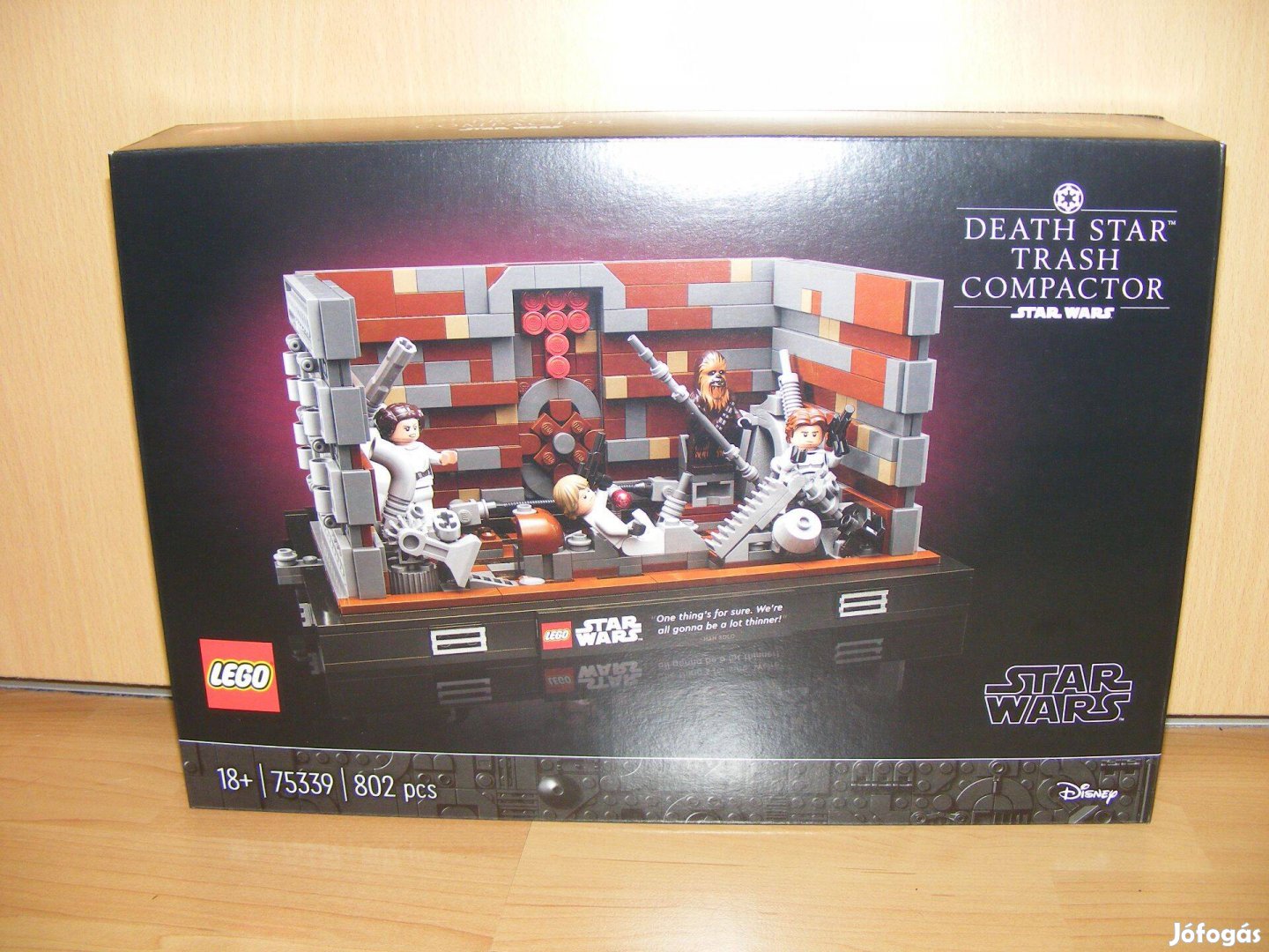 Lego Star Wars 75339 Halálcsillag Szemétzúzó dioráma Új BP!