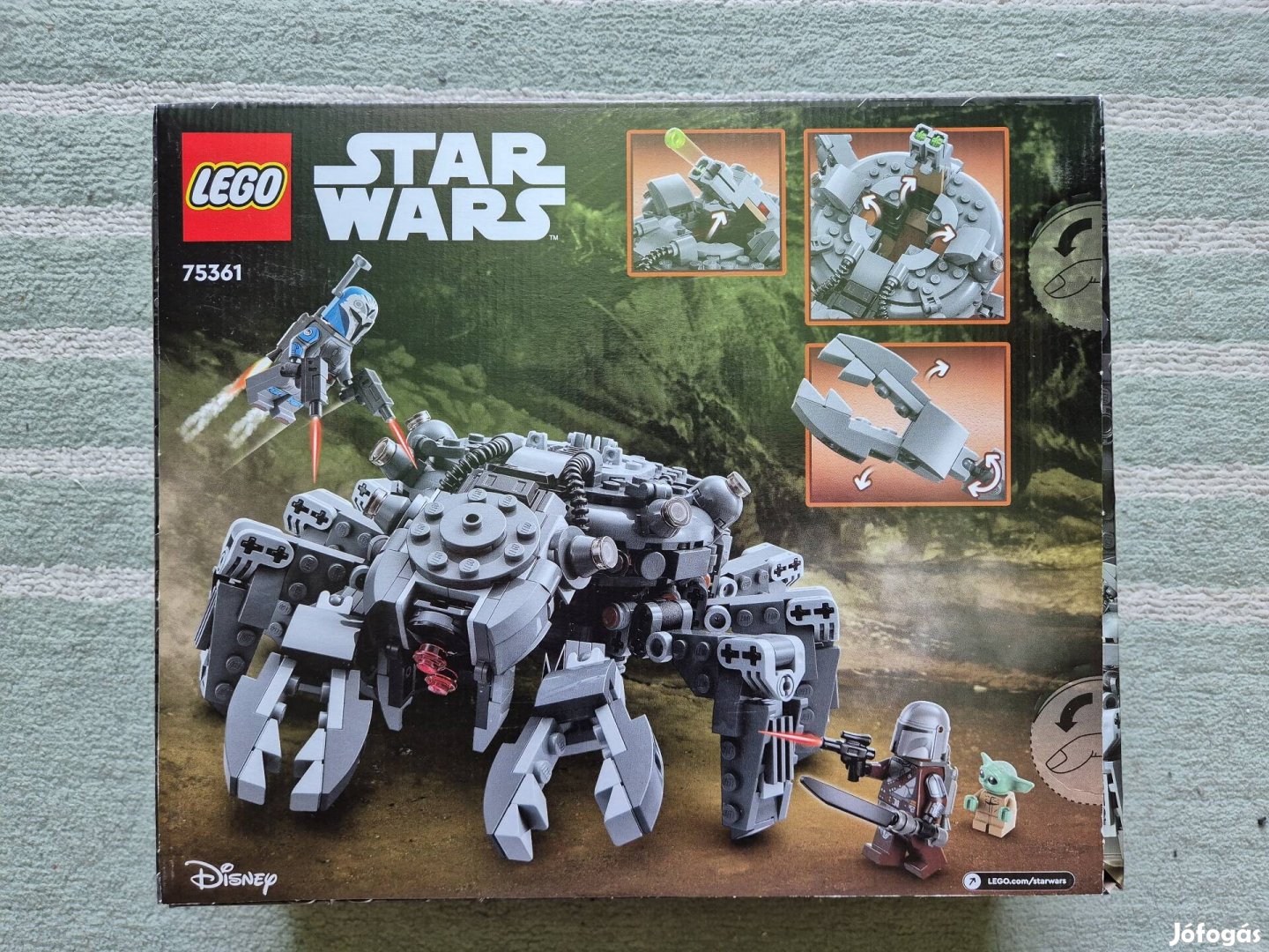 Lego Star Wars 75361 spider tank (bontatlan)