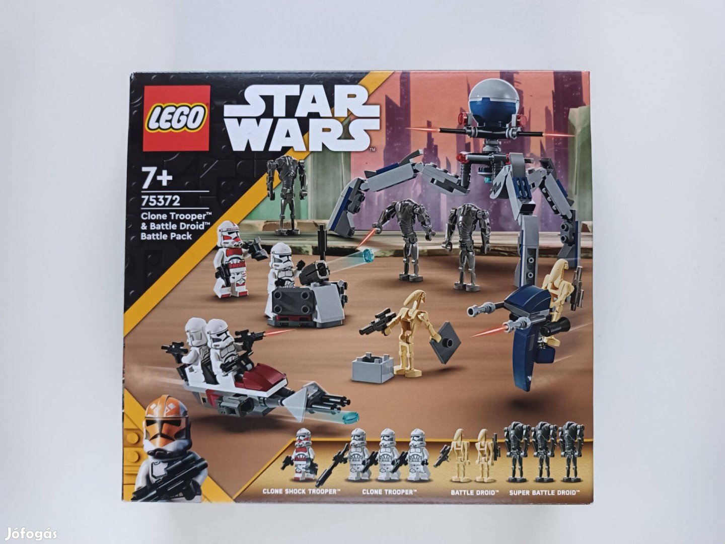 Lego Star Wars 75372 Klónkatona és harci droid csomag új