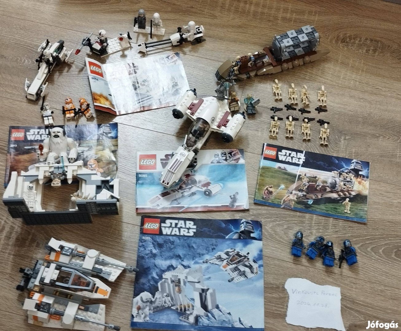 Lego Star Wars 7929, 8089, 7913, 7914, 8084, 8085