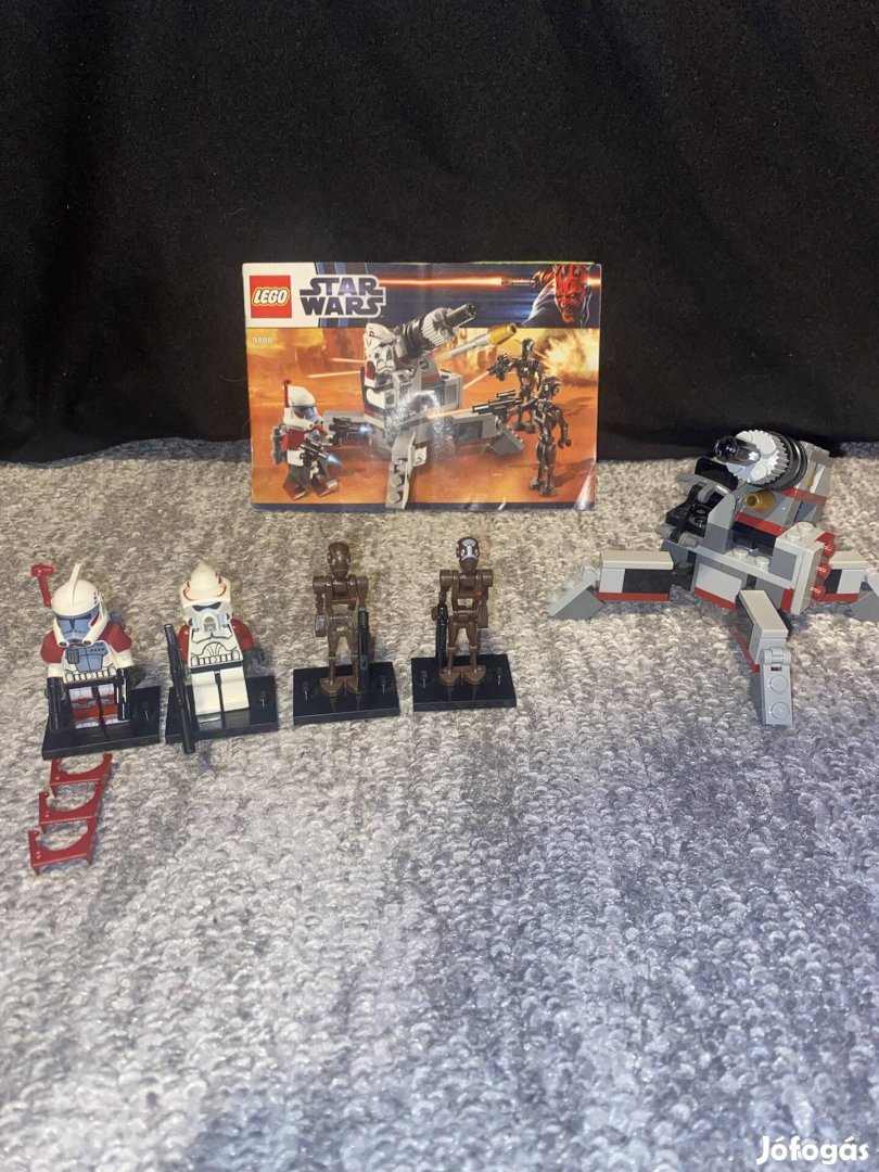 Lego Star Wars 9488 Elit klón gyalogos és parancsnok