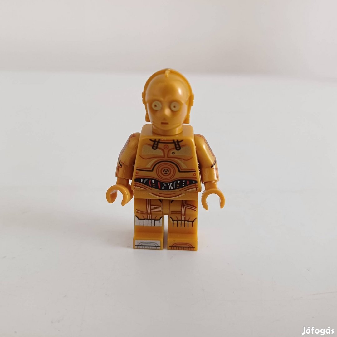 Lego Star Wars C-3PO figura droid minifigura Festett Karral
