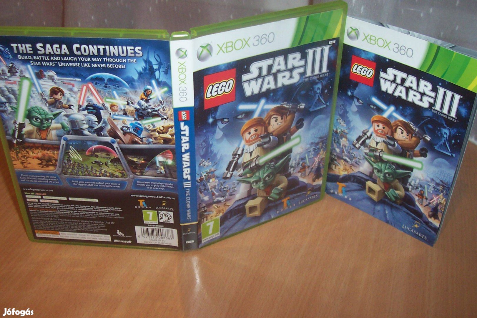 Lego Star Wars III - The Clone Wars - eredeti xbox360/ONE játék