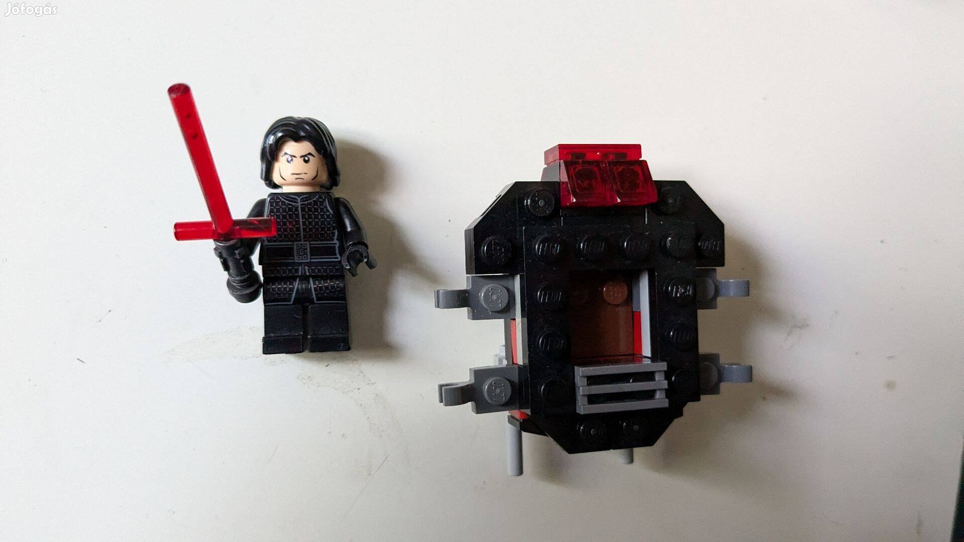 Lego Star Wars Kylo Ren és hiányos Tie Silencer