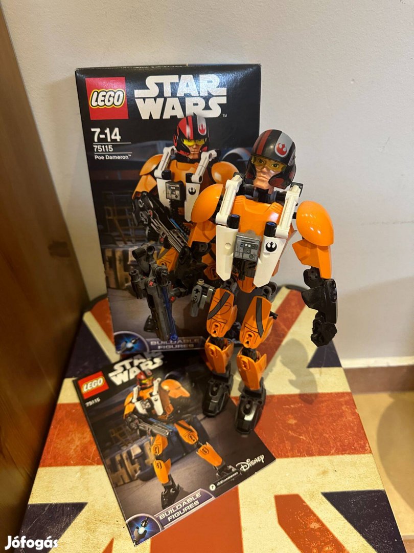 Lego Star Wars Poe Dameron figura