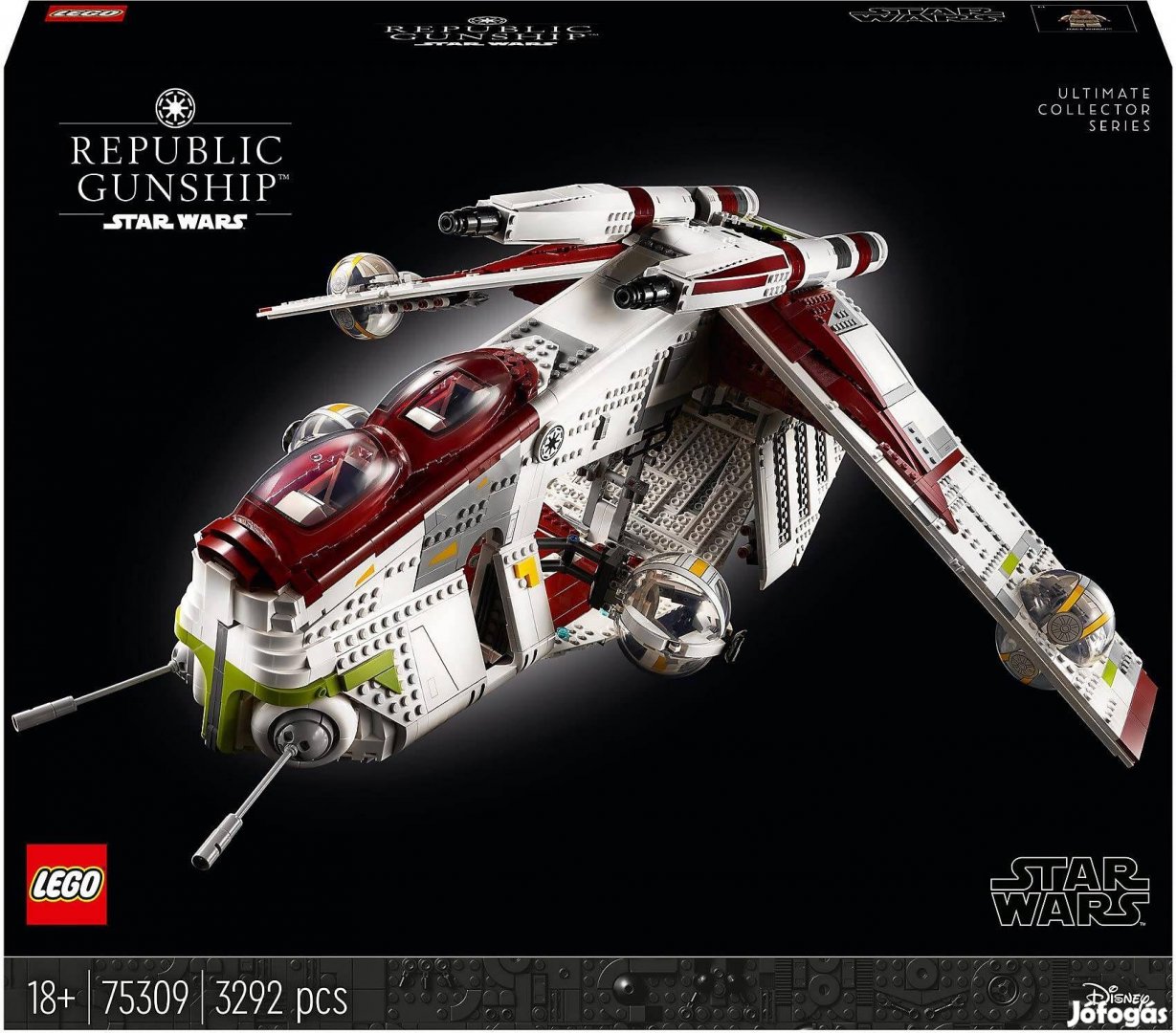 Lego Star Wars Republic Gunship (75309) Bontatlan!!!