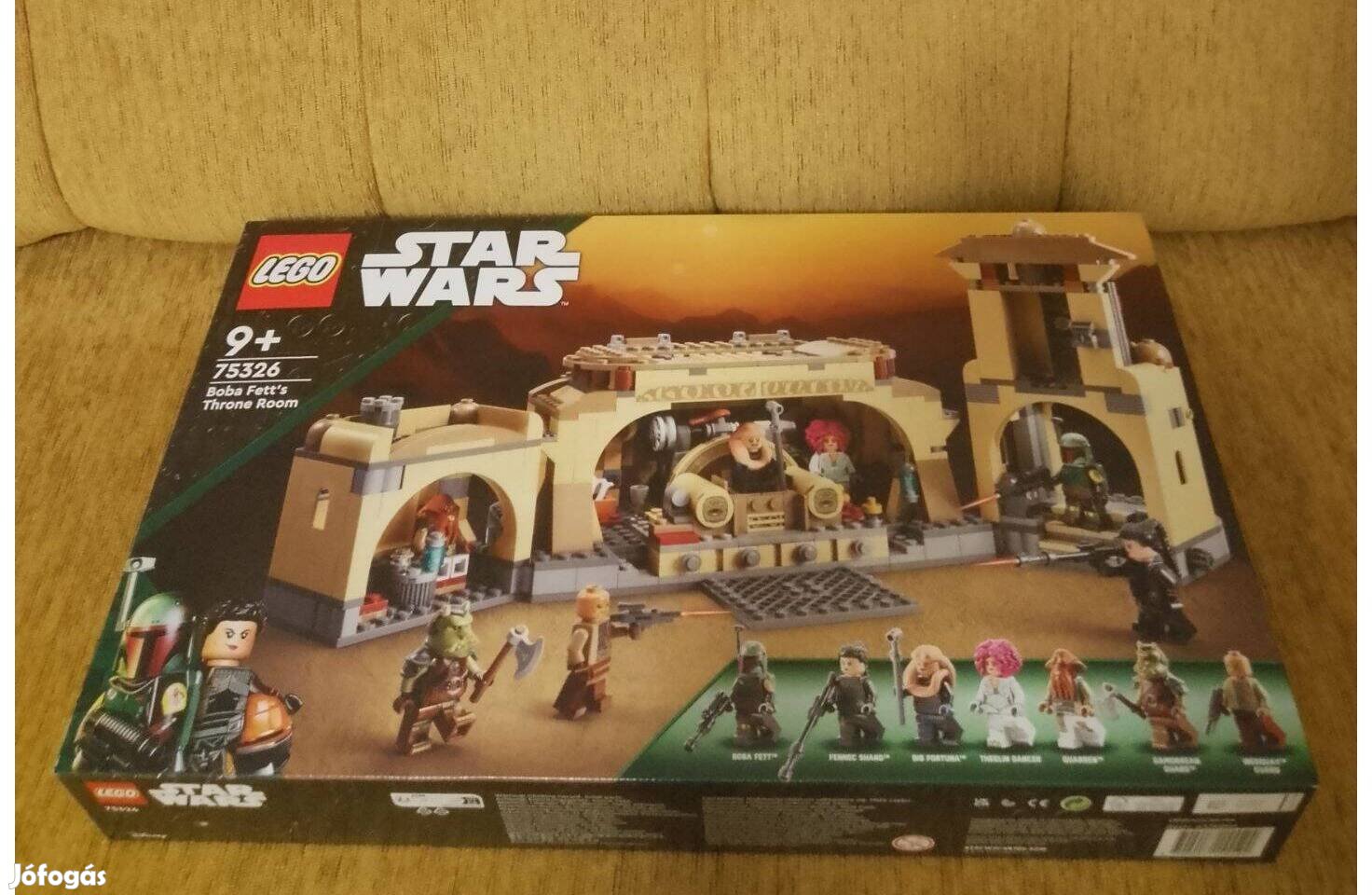 Lego Star Wars (75326) Boba Fett trónterme új, bontatlan