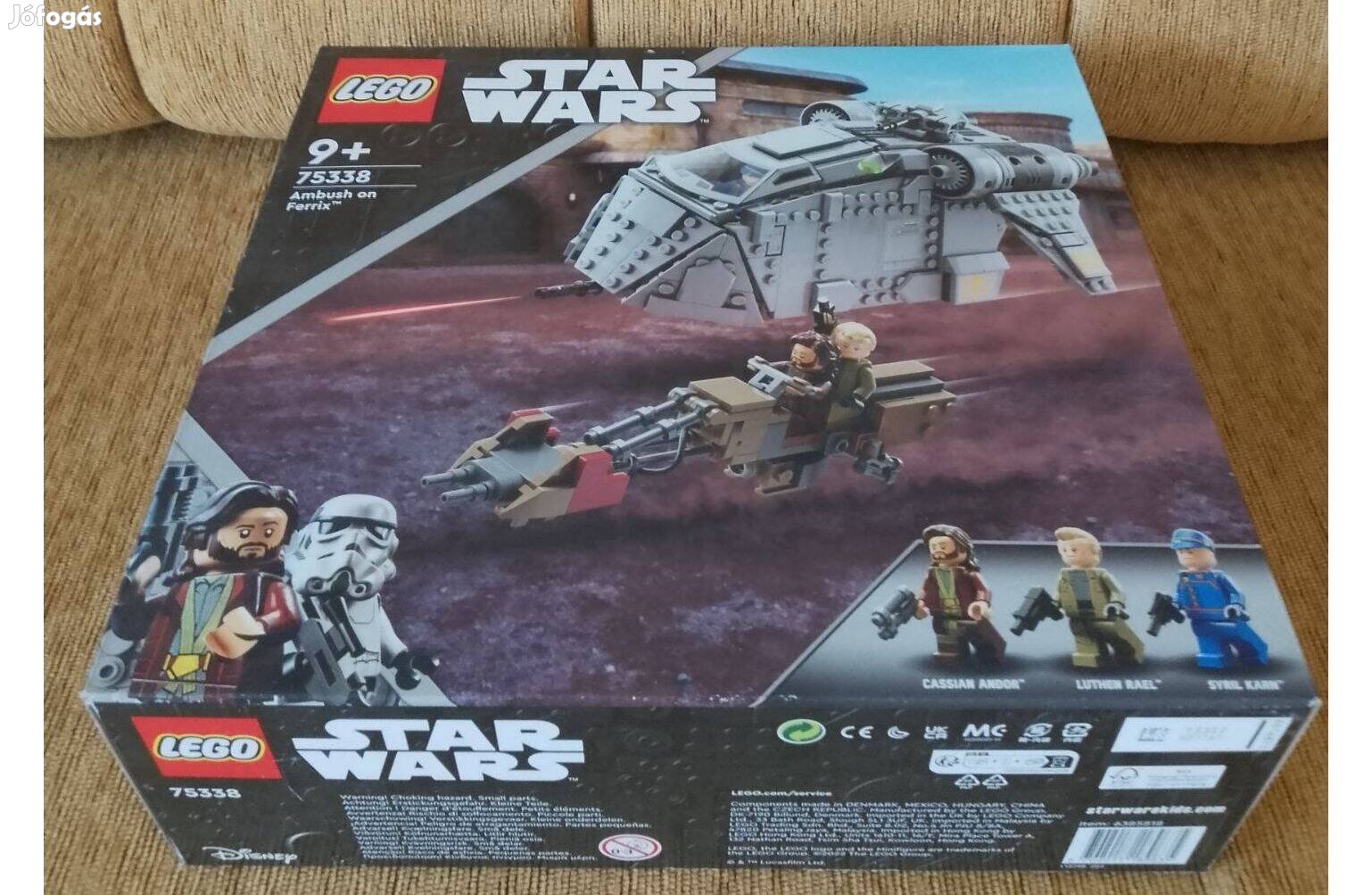 Lego Star Wars (75338) Rajtaütés a Ferrix-en új, bontatlan