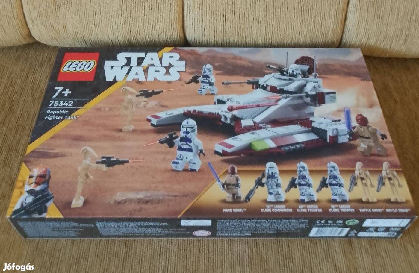 Lego Star Wars (75342) Köztársasági harci tank új, bontatlan