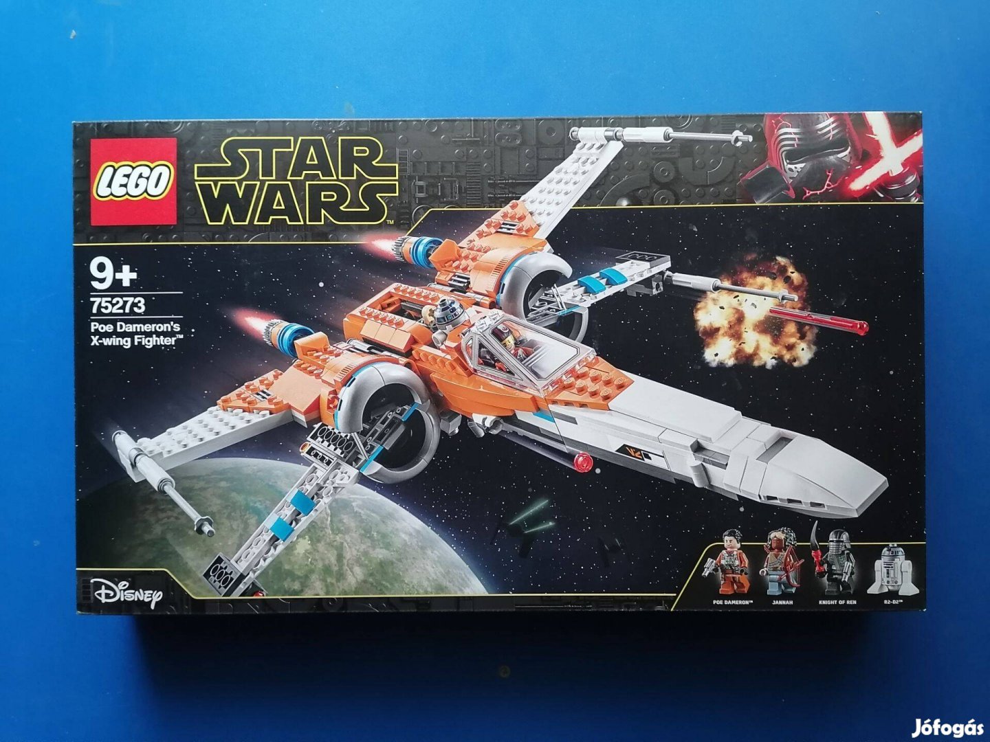 Lego Star Wars - Poe Dameron X-szárnyú vadászgépe 75273 Új, bontatlan