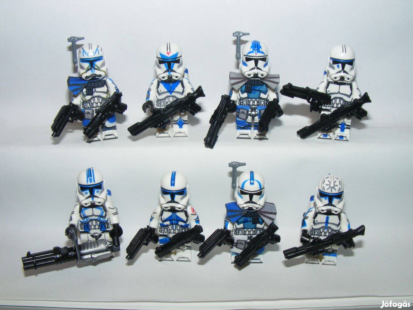 Lego Star Wars figurák 501-es Légió Rex Tup Hardcase Dogma Echo figura
