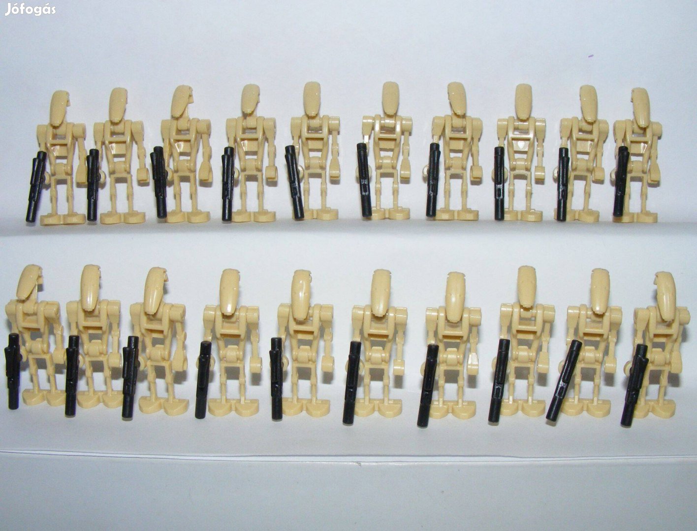 Lego Star Wars figurák Battle Droid figura fegyver 20db Új
