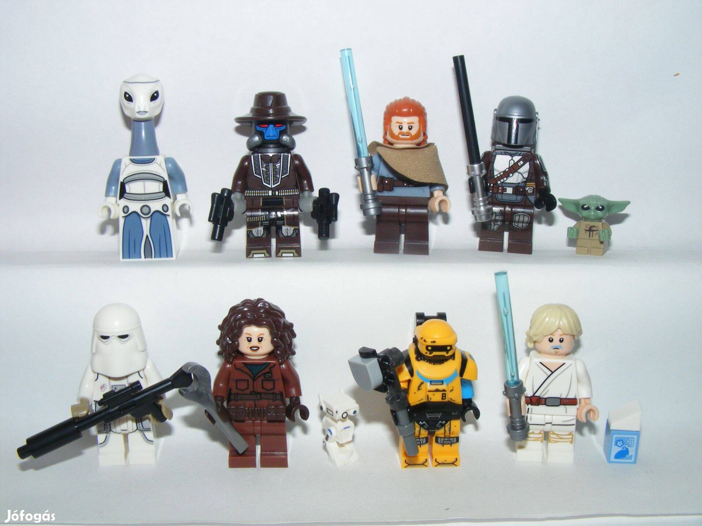 Lego Star Wars figurák Caminoi Mandalóri Mando Baby Yoda