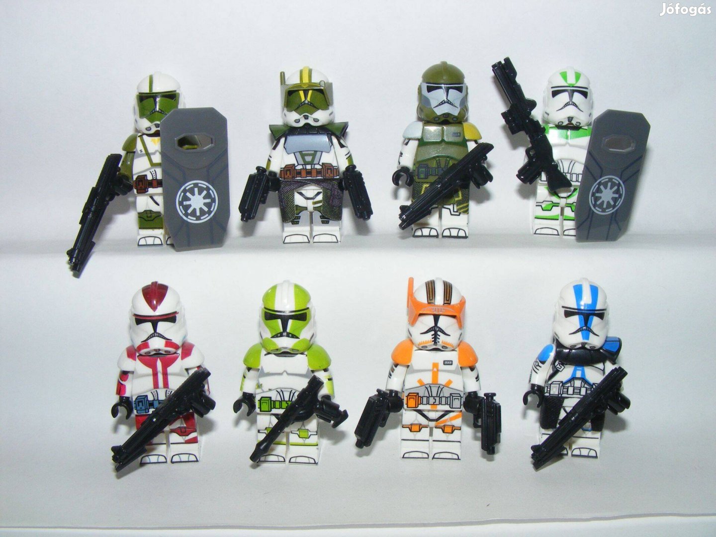 Lego Star Wars figurák Clone Commander Doom Arc Anaxes Trooper Cody