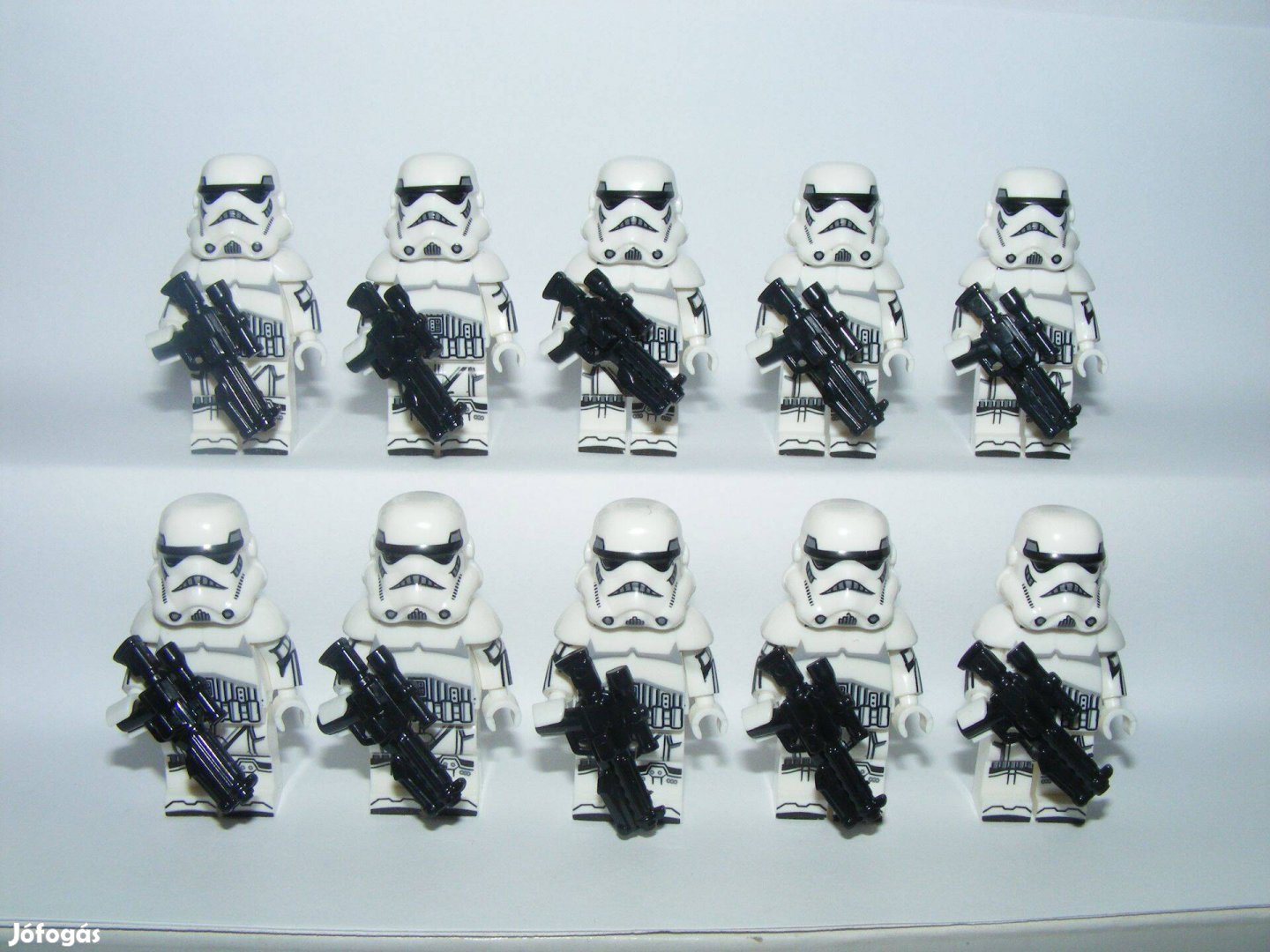 Lego Star Wars figurák Custom Imperial Stormtrooper figura fegyver 10