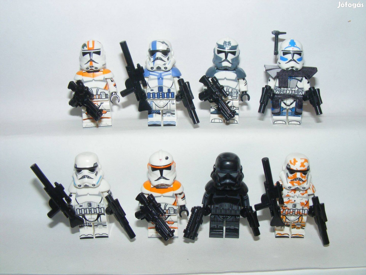 Lego Star Wars figurák Fives Boil Waxr ARC Shadow Clone Trooper katona