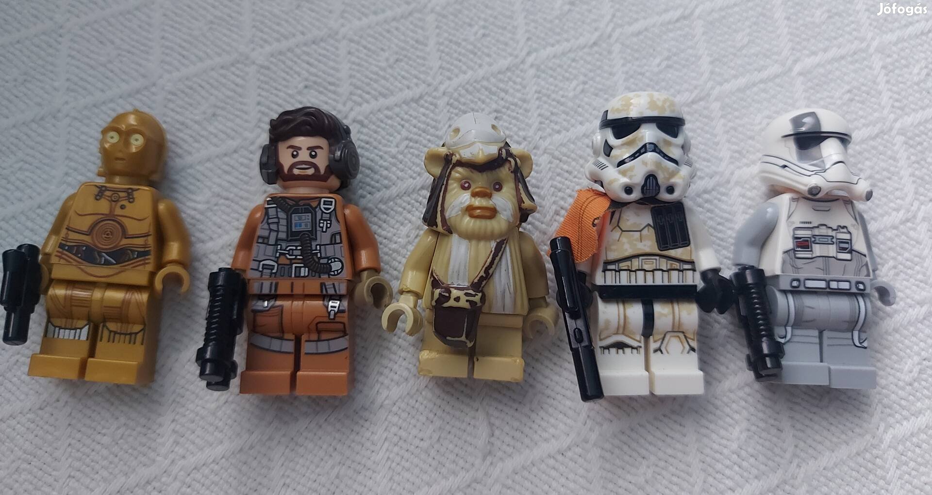 Lego Star Wars minifigura szett eladó!Ewok figura ajándék!