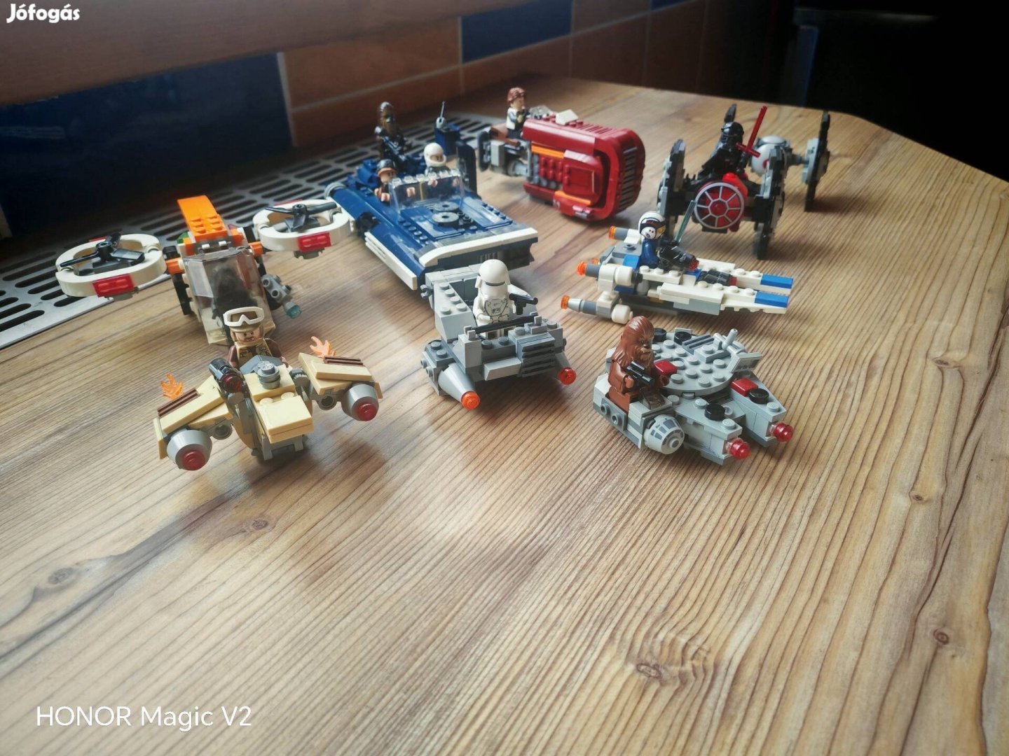 Lego Star Wars űrhajó gyüjtemény 9db egyben eladó
