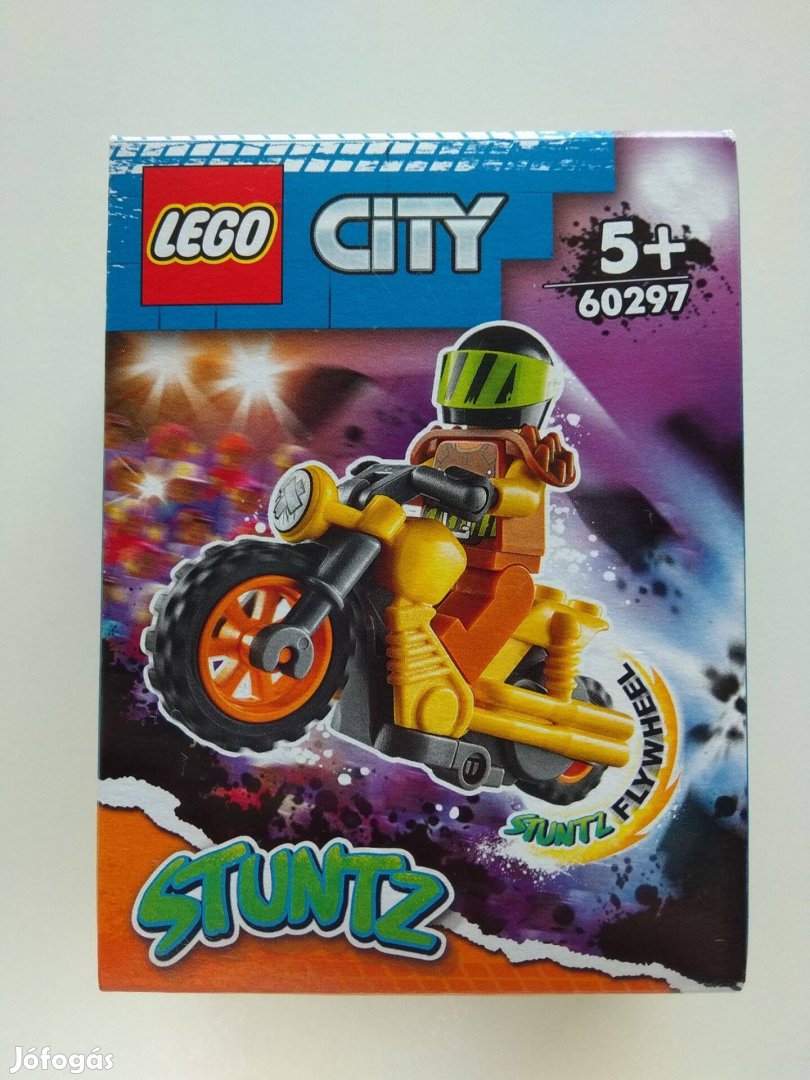 Lego Stuntz 60297 Demolition kaszkadőr motorkerékpár új bontatlan