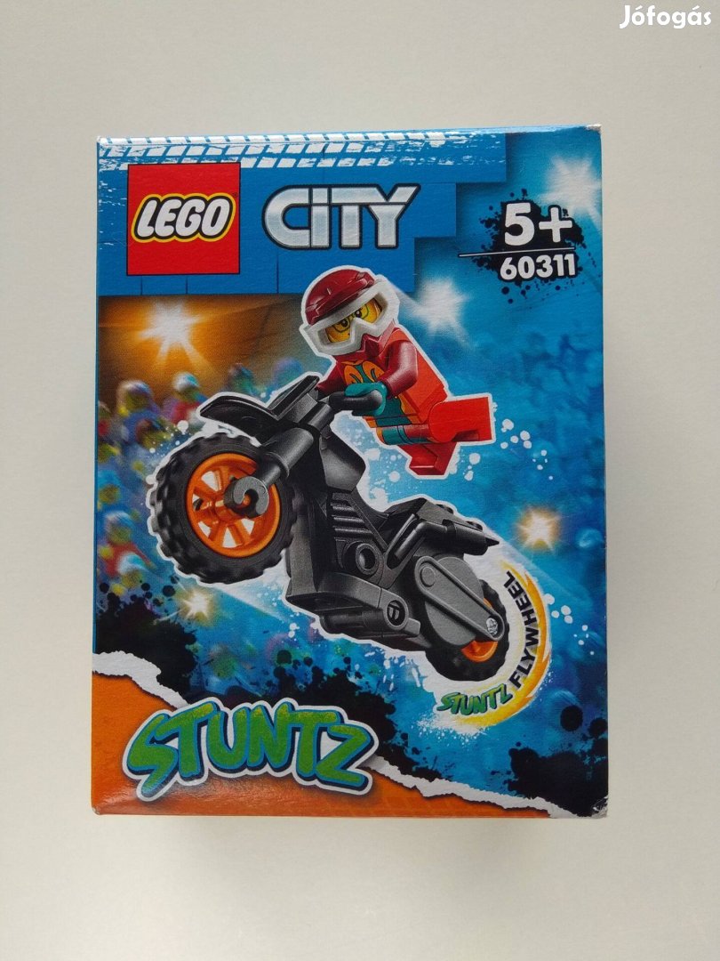 Lego Stuntz 60311 Fire kaszkadőr motorkerékpár bontatlan új