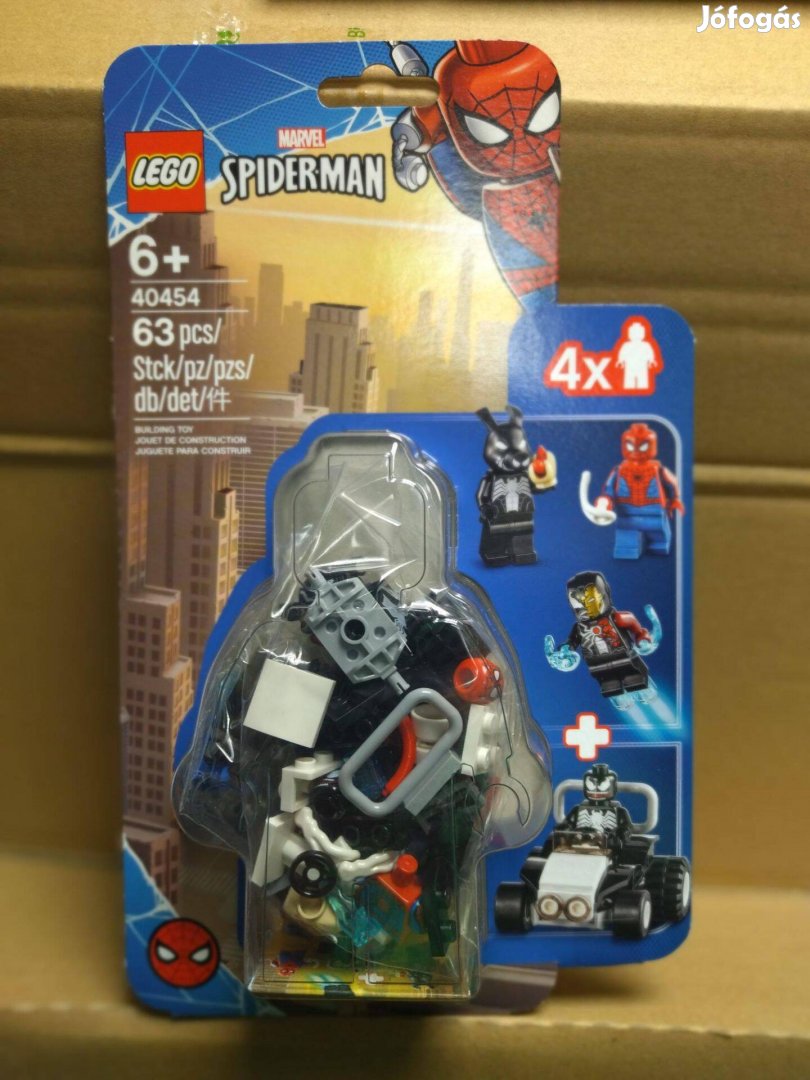 Lego Super Heroes 40454 Pókember vs Venom és Vas Venom új, bontatlan